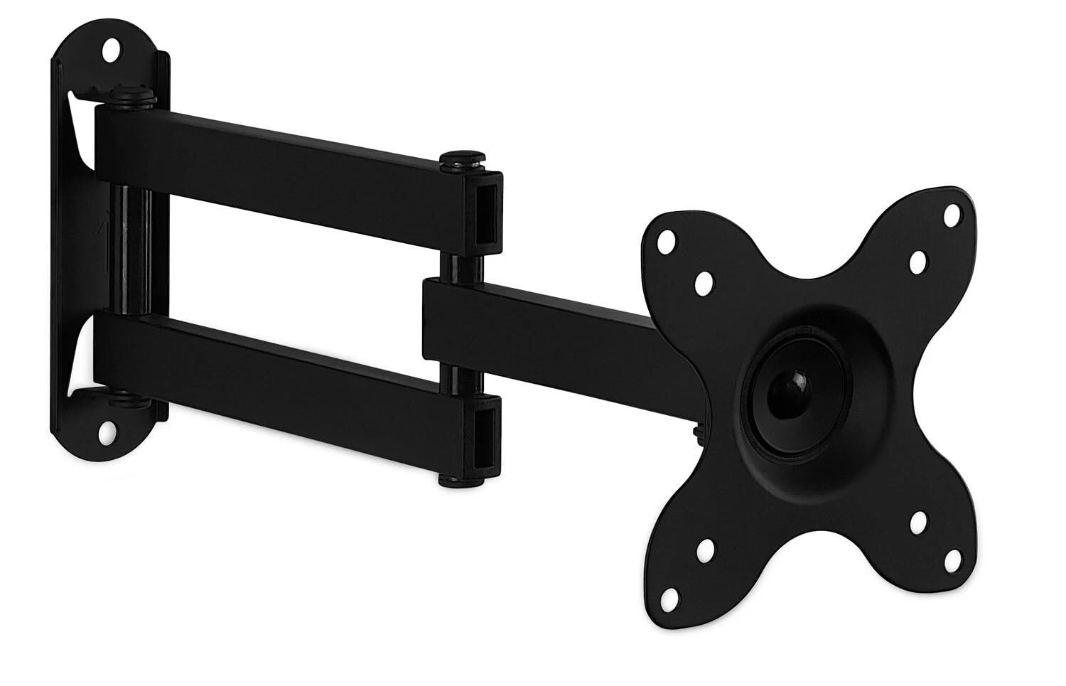 Small TV Monitor Wall Mount Arm VESA Compatible Bracket for 19-27 Inch TVs