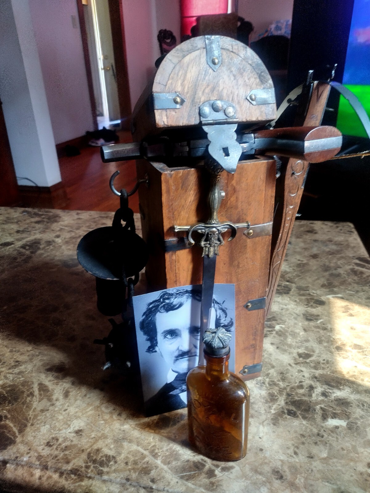 Antique Vampire Hunter Kit Vintage Ooak Oddity