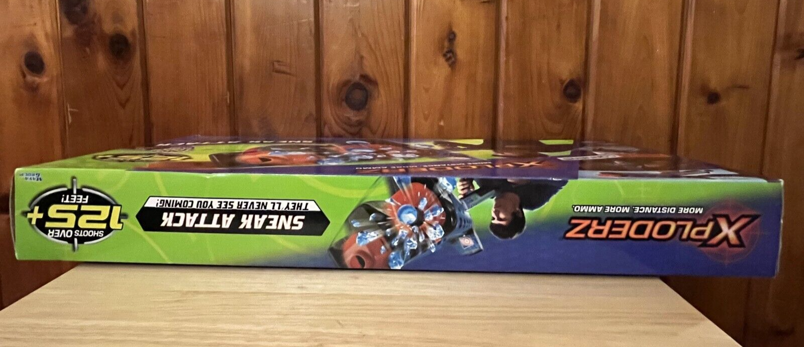 Xploderz X3 Sneak Attack Blaster New sealed box.