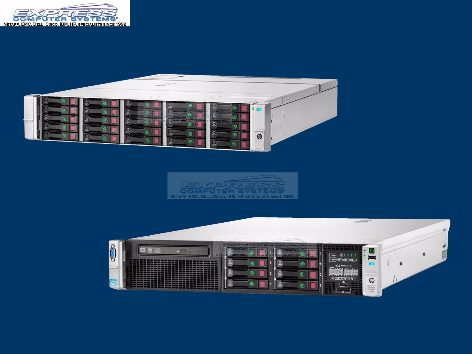HPE D3700 5x 1TB 7.2K 6G SATA 2.5" P431 DL380p G8 2x E5-2660 32GB 4x 300GB 15K