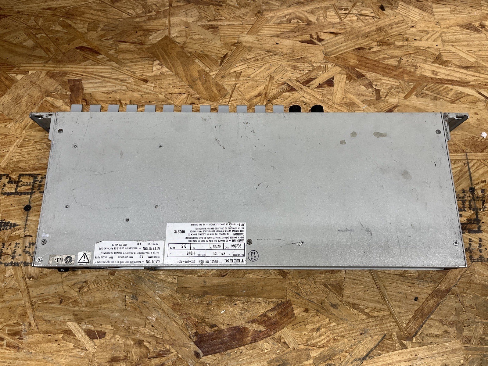 UNTESTED RTS Telex KP-12L 12 Position Key Panel Intercom System
