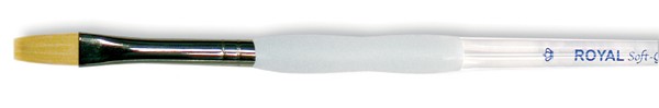 Soft-Grip Golden Taklon Shader Brush Size 6