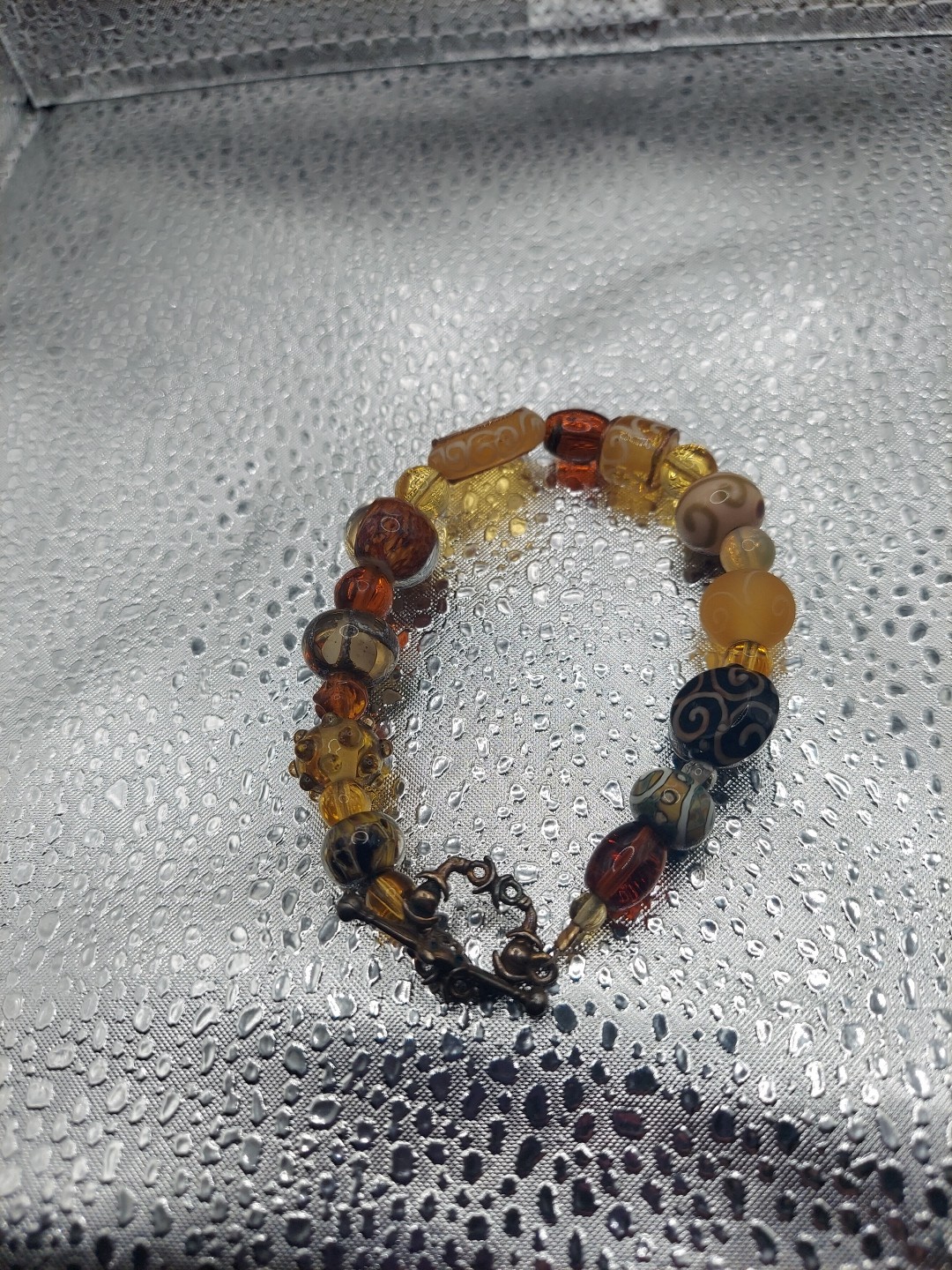 Glass Beaded Bracelet