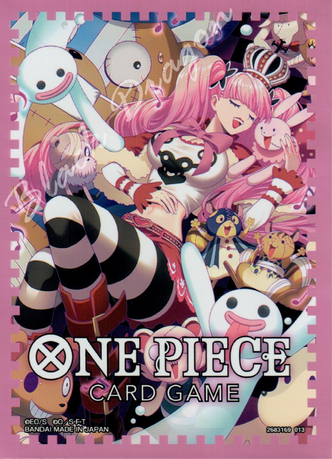 ONE PIECE Card Sleeve Perona Official Card Sleeve vol.6- Single Sleeve New