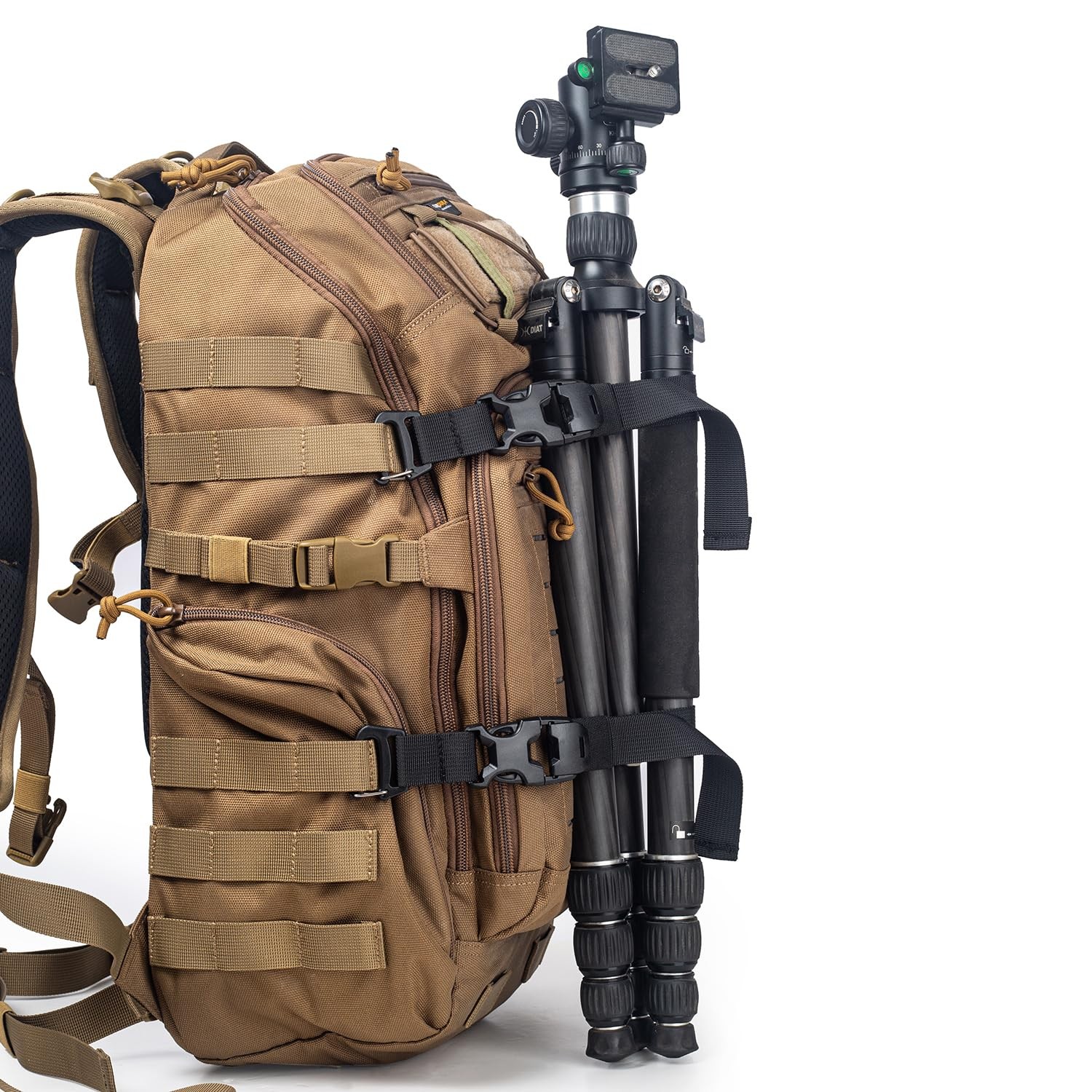 MOLLE Tactical Straps for Backpack Adjustable 7.522 inch Compression Tie Dow...