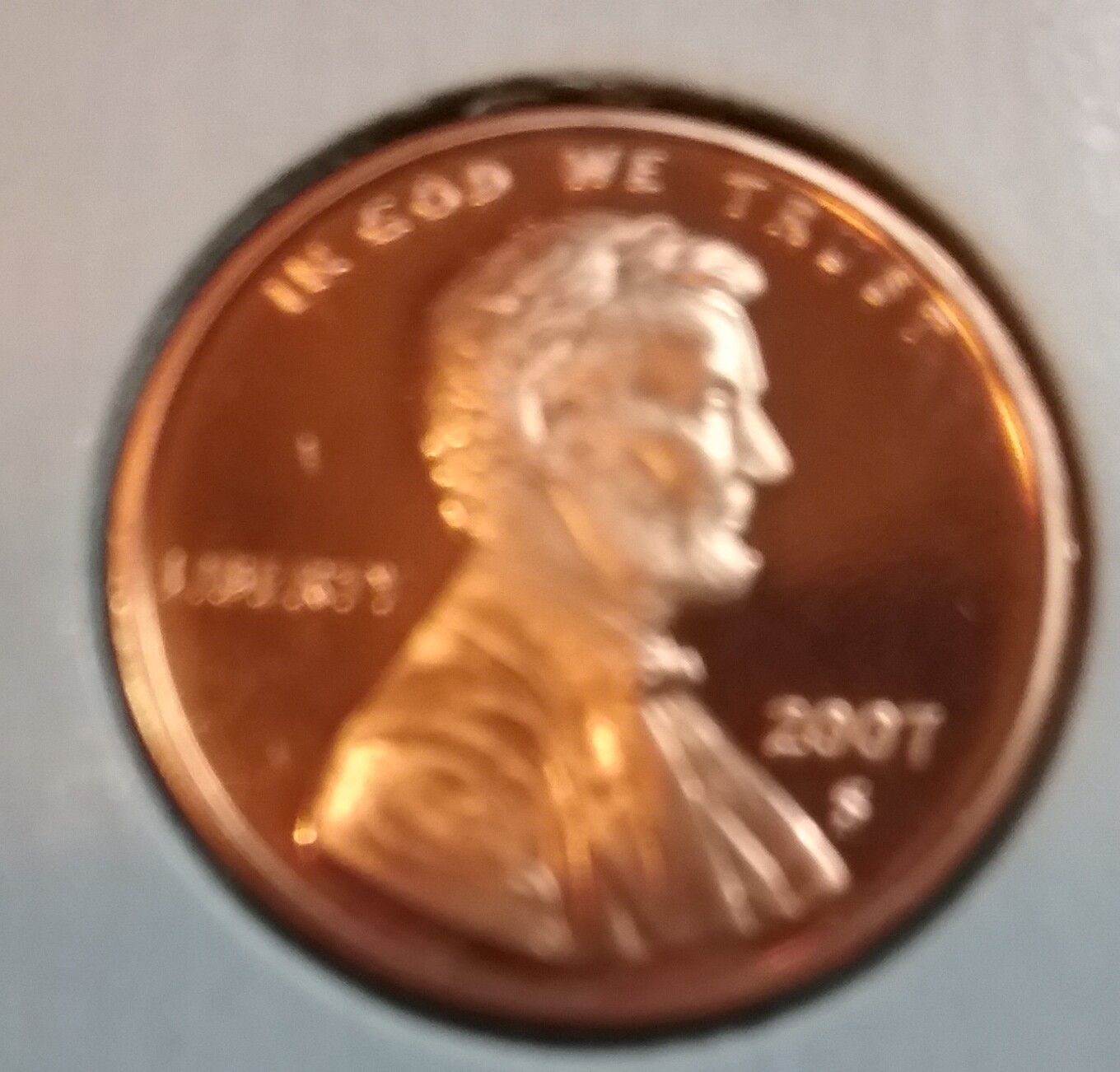 2007 Lincoln Memorial Cent  S - Proof - Uncirculated