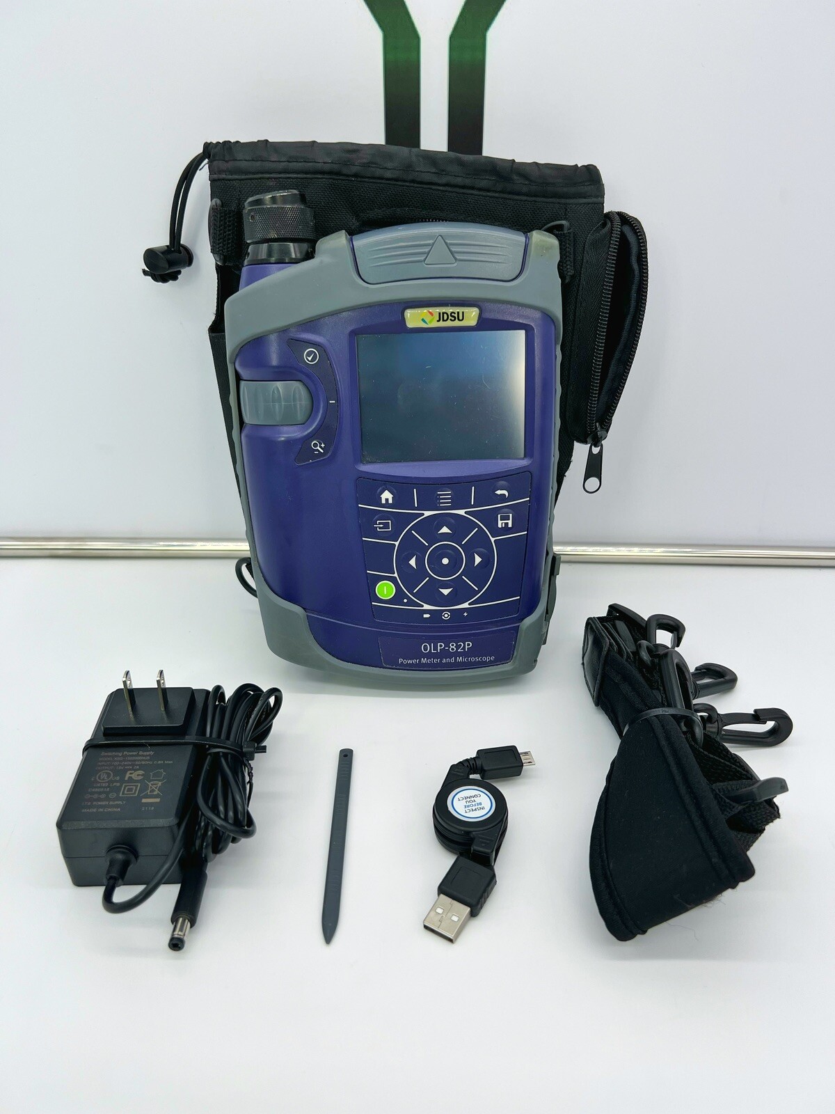 *NICE* Viavi JDSU OLP-82P SM MM Power Meter Fiber Inspection Kit 1300nm - 1625nm