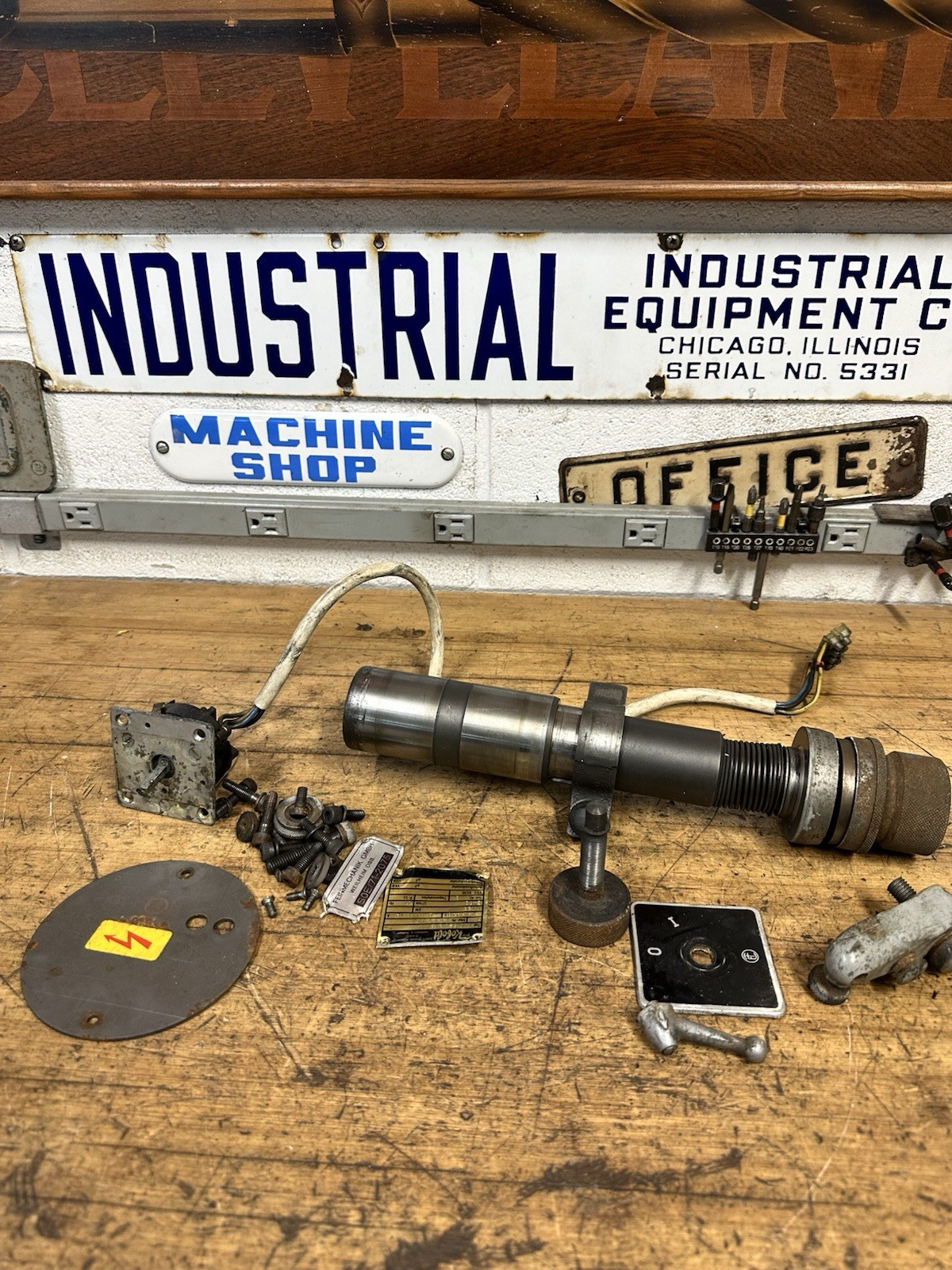 Deckel SOE Tool Grinder Misc Parts