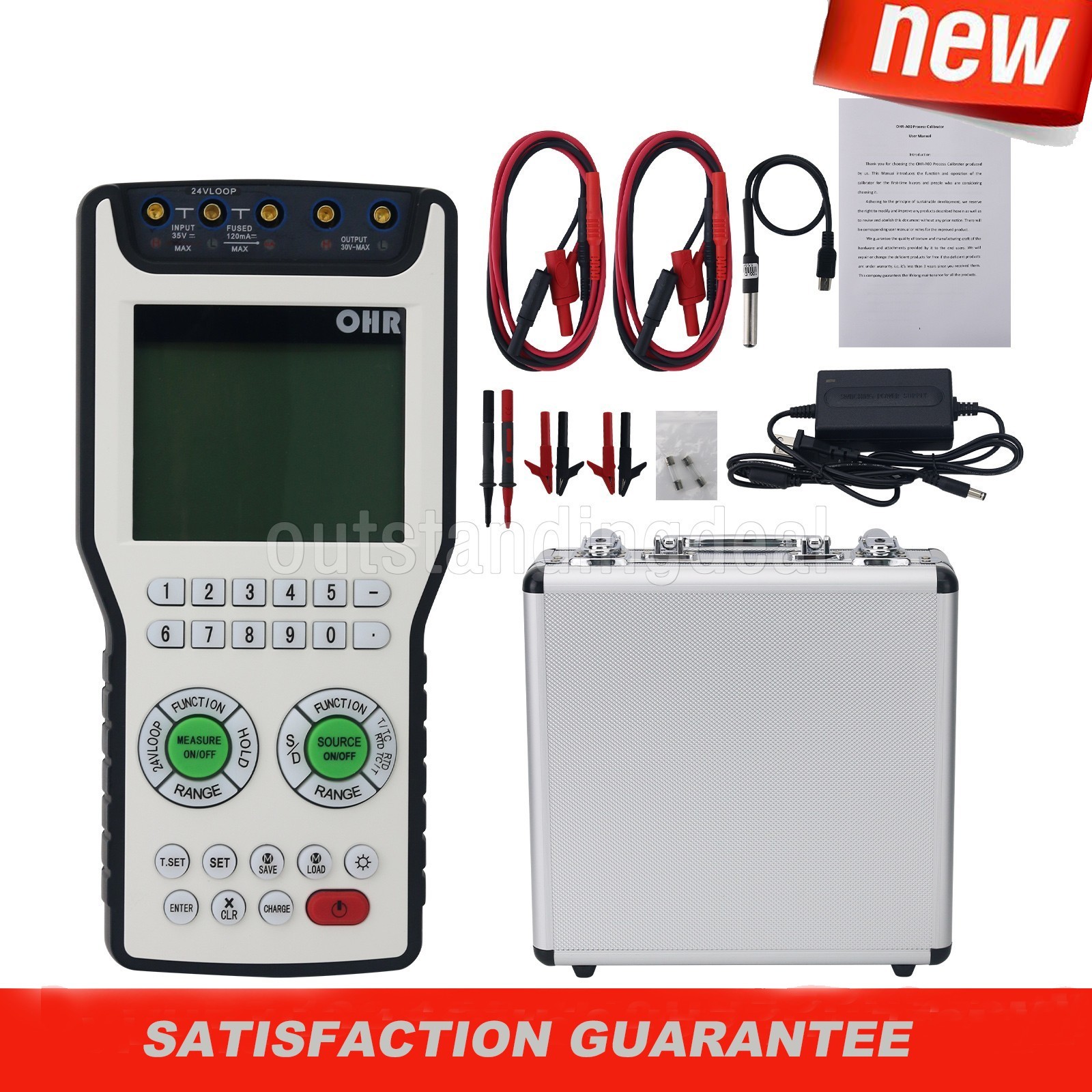 OHR-A00 Multifunction Process Calibrator Current Voltage Signal Generator Set