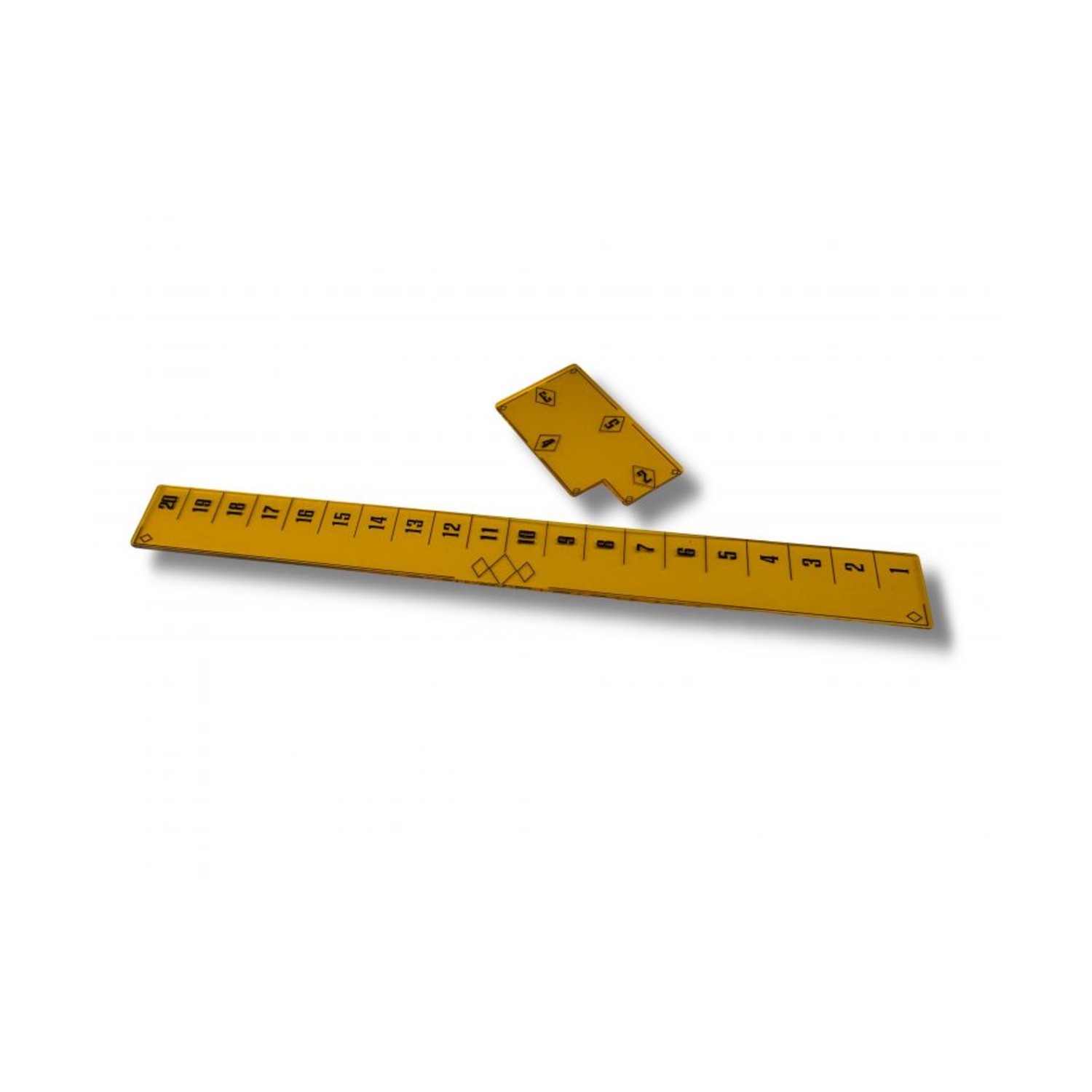 Bandua Accessory Yellow Rules Compatible w/Warcrow New