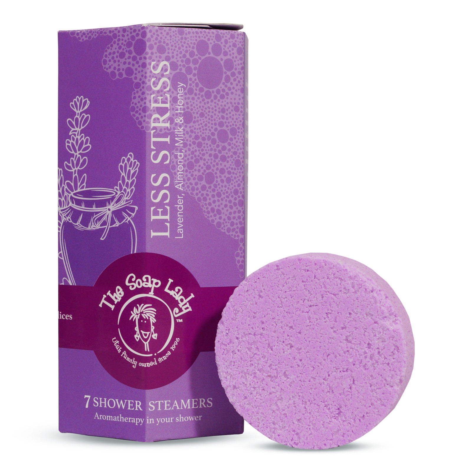 The Soap Lady Shower Steamers - QTY 7 Per Pack - Aromatherapy