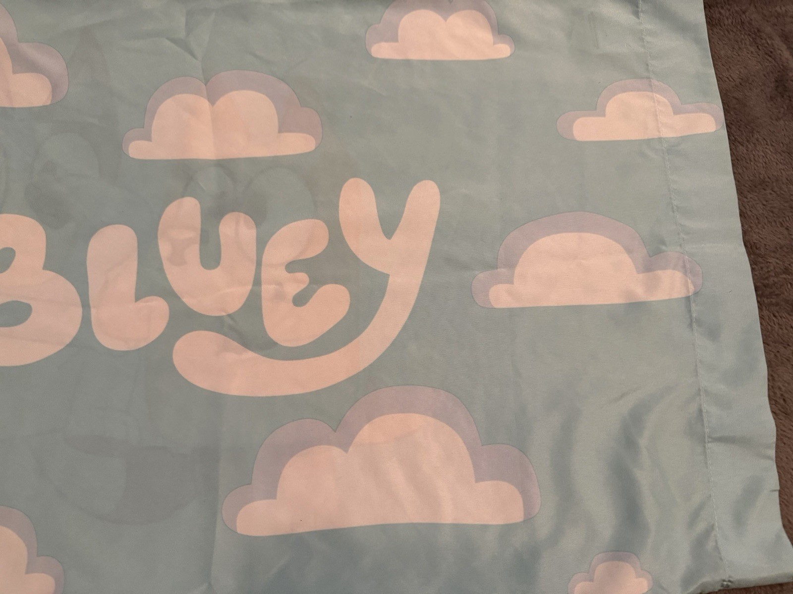 Bluey One Standard Size Pillowcase Bluey Bingo Multicolor
