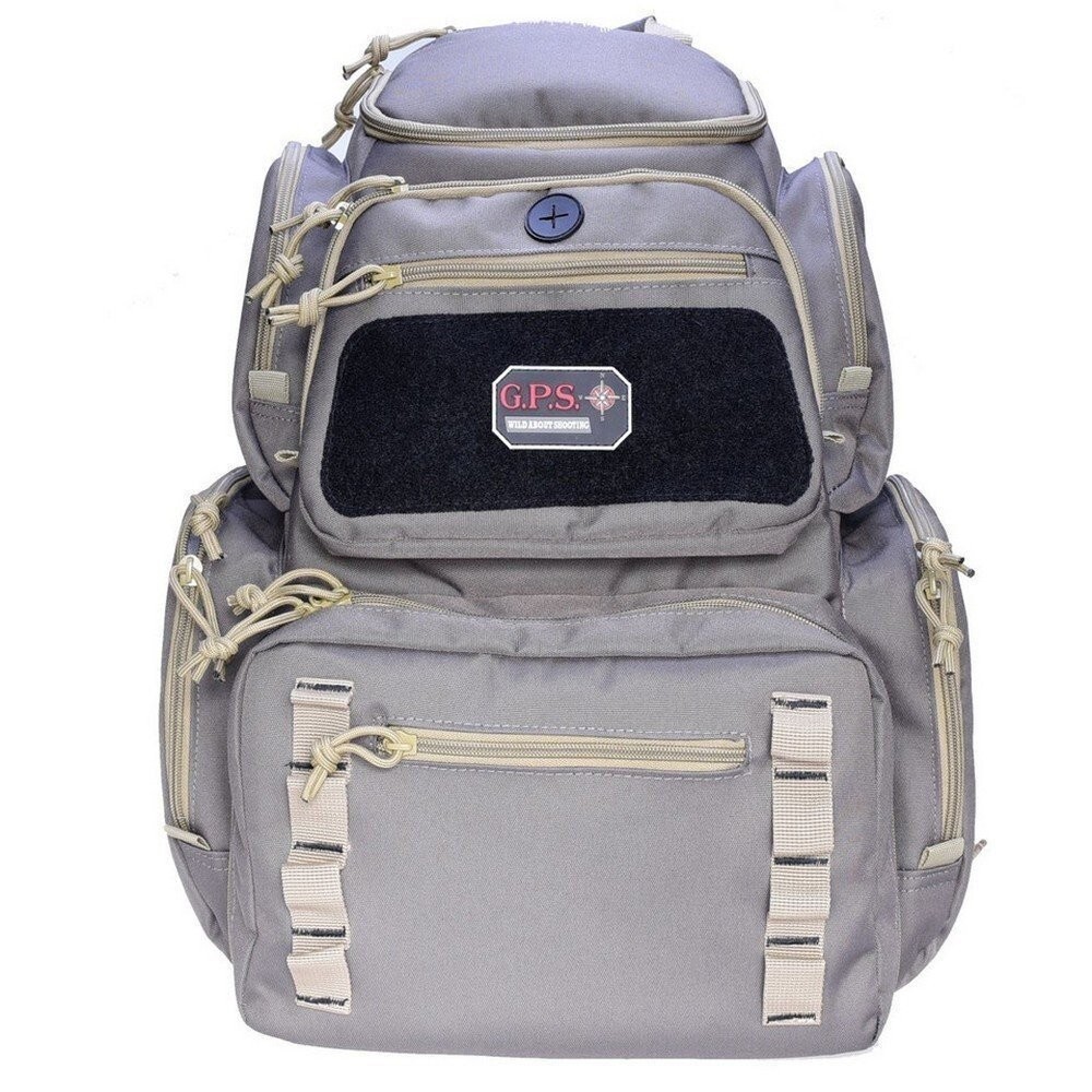 G-Outdoors Pistolero Rifle Green/Khaki Fits 5 Handguns Backpack - GPS1712BPRK