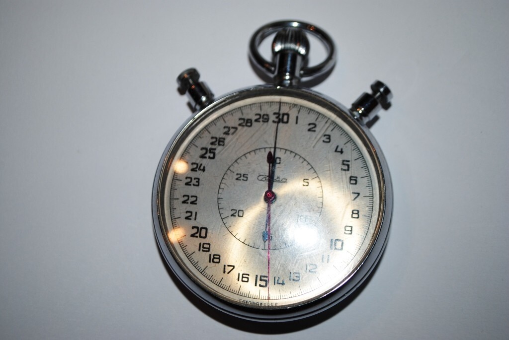 Rare Large Stopwatch LIGHTNING - USSR