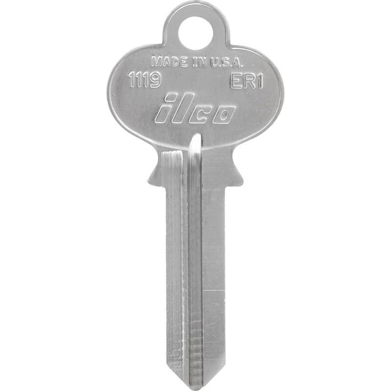 Hillman 532045 KeyKrafter ER1 Single-Sided Universal Blank Key #2045 (Pack of 4)