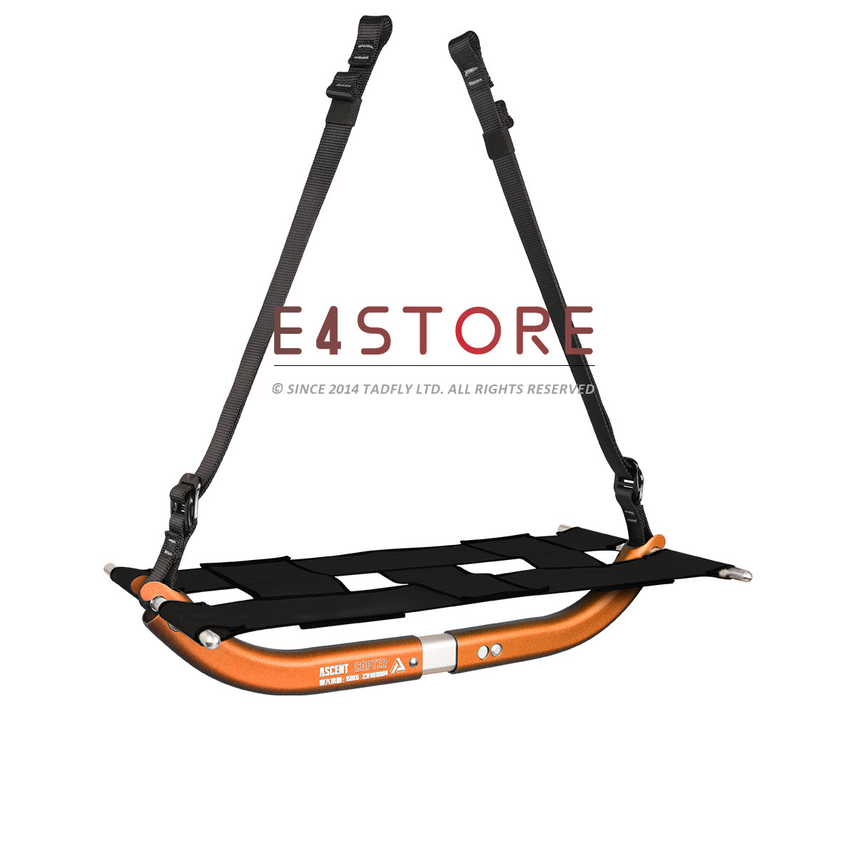 Lightweight Work Positioning Seat Aluminum for Rope Access Work at Height