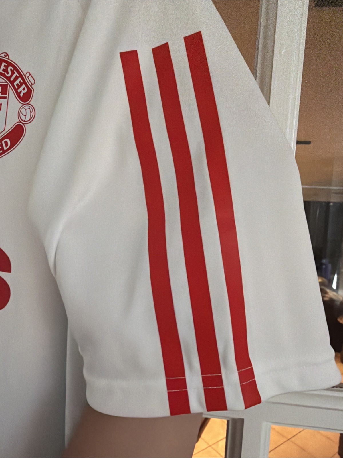 Adidas Manchester United Training Jersey Size XL Slim Fit