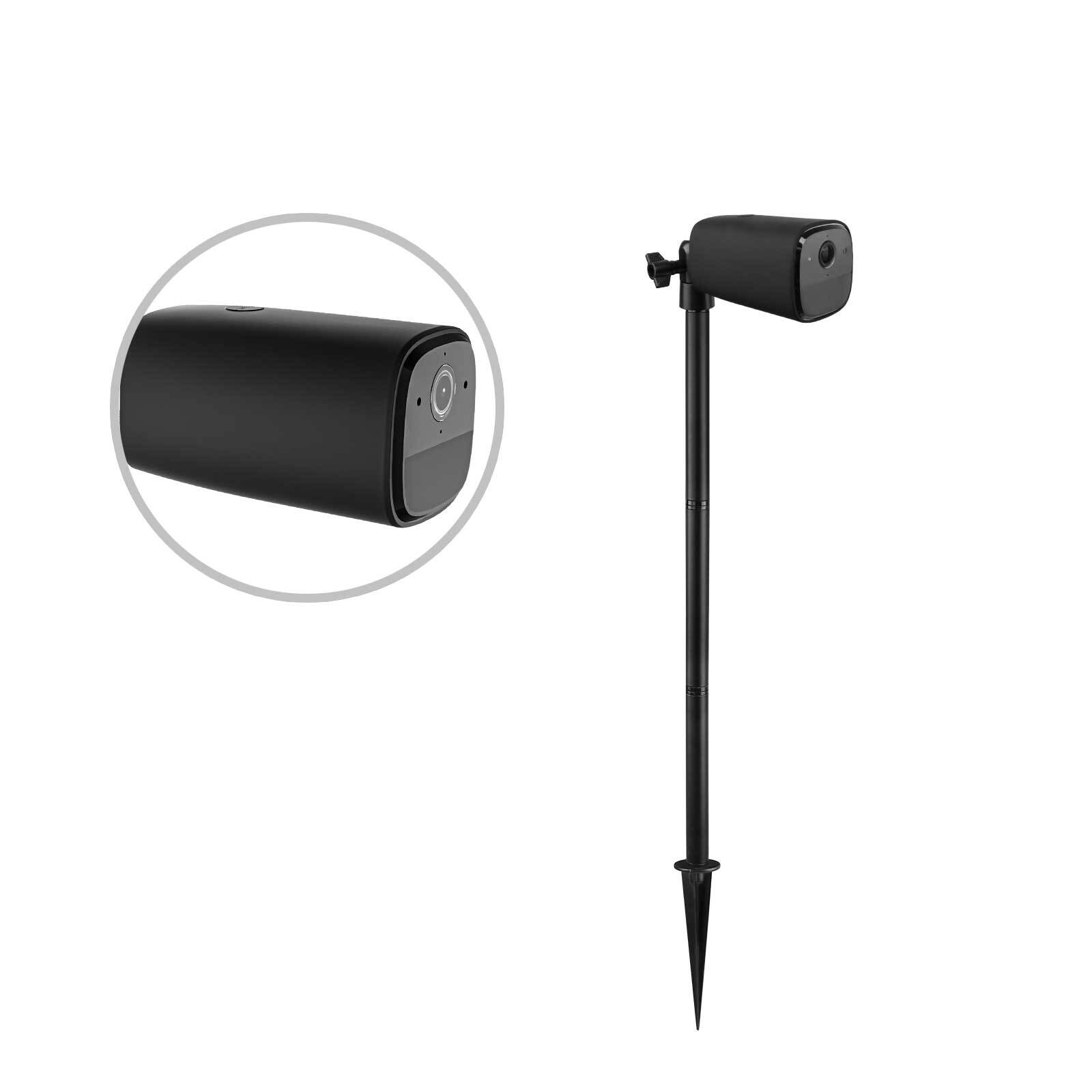 Spike Pole Mount Ground Stake and Weatherproof silicone skin for Eufy E20,E40