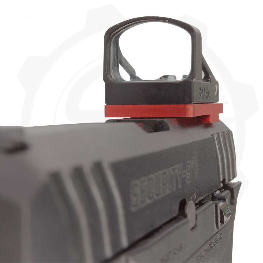 Optic Mount Plate for Ruger Security 9 Pistols by Galloway Precision