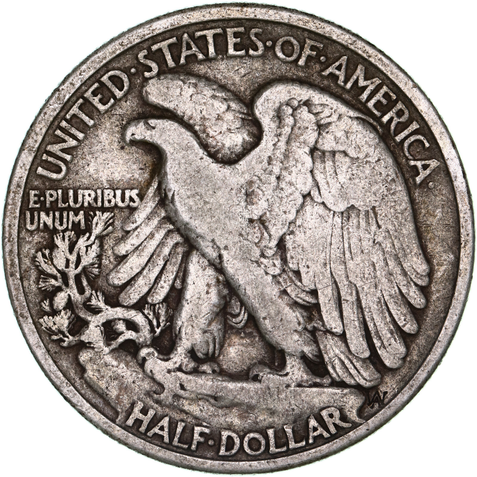 1935 (P) Walking Liberty Half Dollar 90% Silver Fine FN
