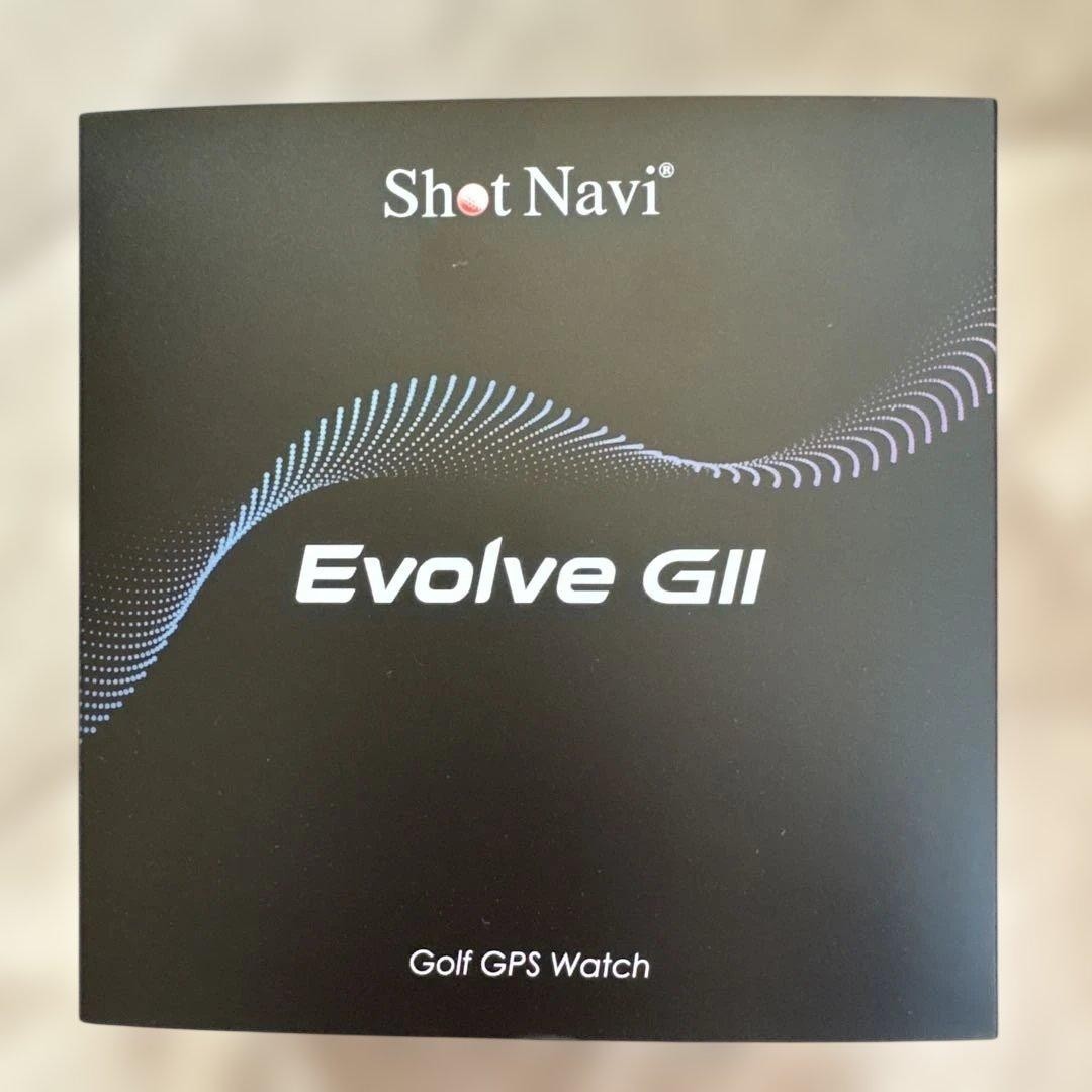 Shot Navi Evolve GII Golf GPS Watch Black Unopened