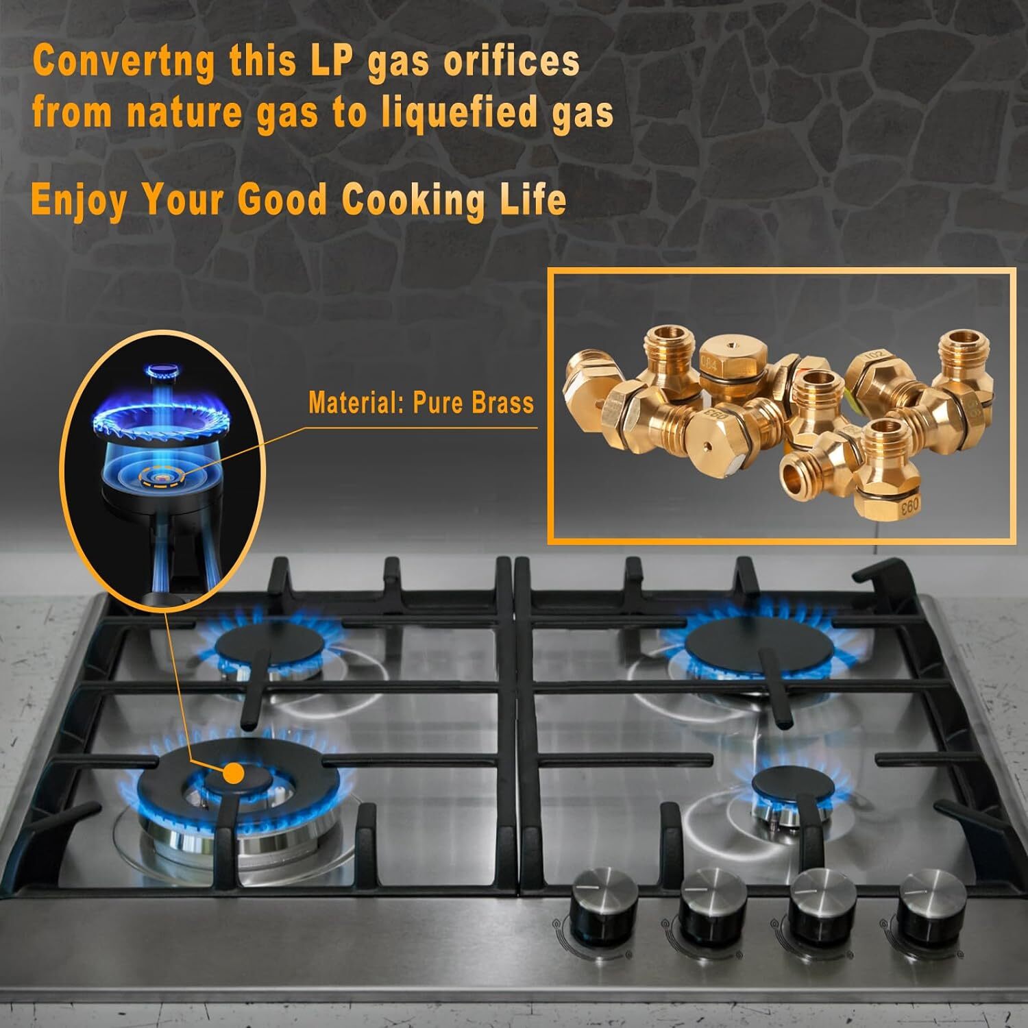 GRLP4 LP Gas Conversion Kit | Propane Orifice | Gas To Propane Conversion Kit