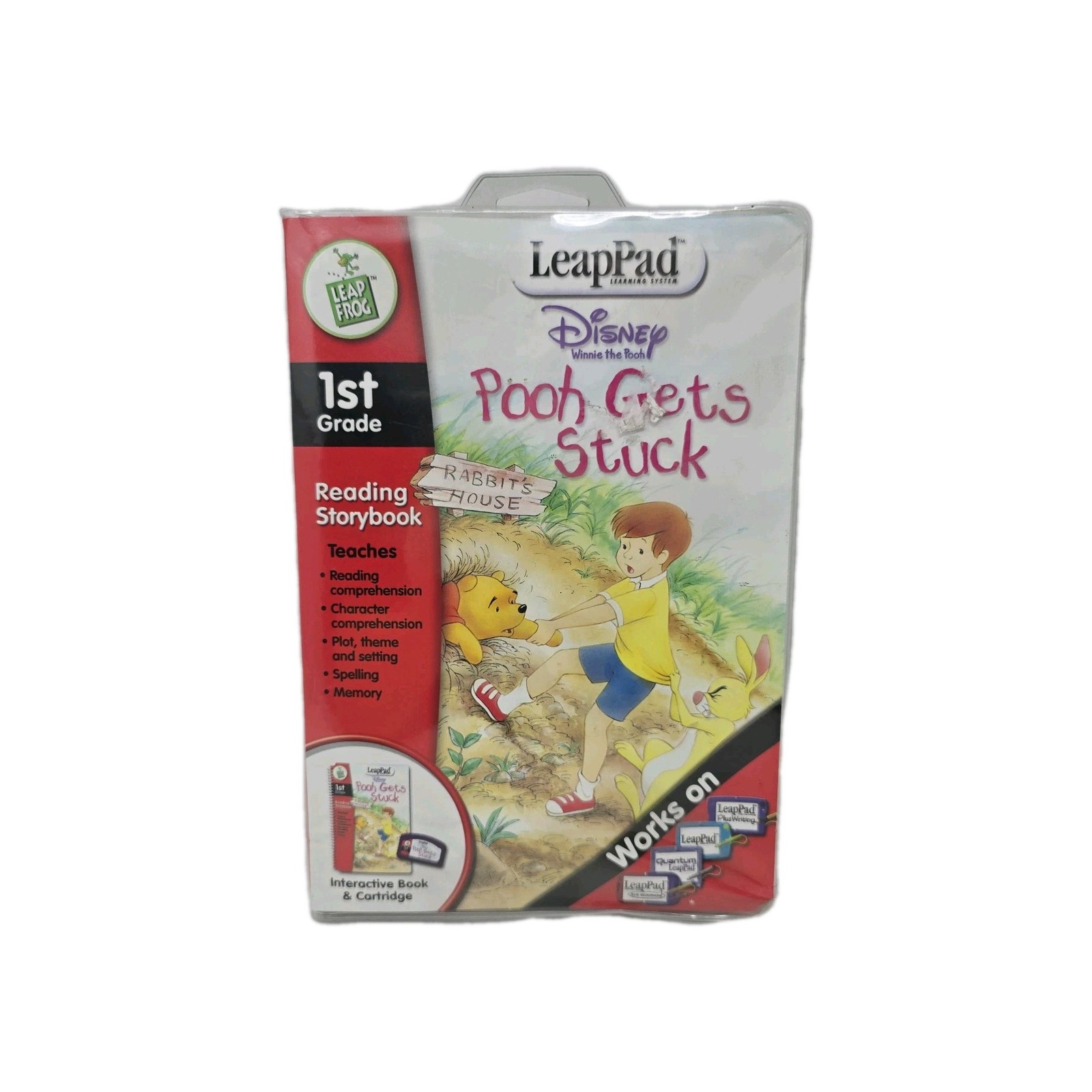 Leapfrog Leappad Disney Winnie The Pooh Gets Stuck 1st Grade New