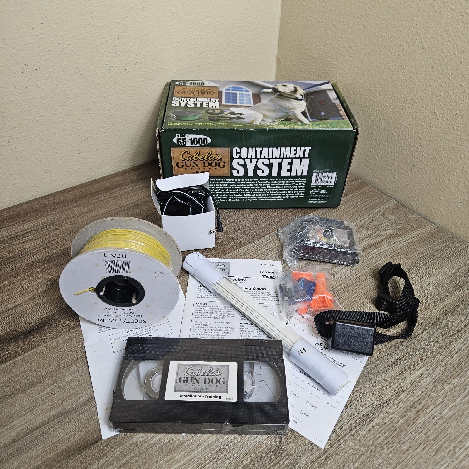 NEW Open Box Cabela's Gun Dog Series Containment System Model: GS-1000