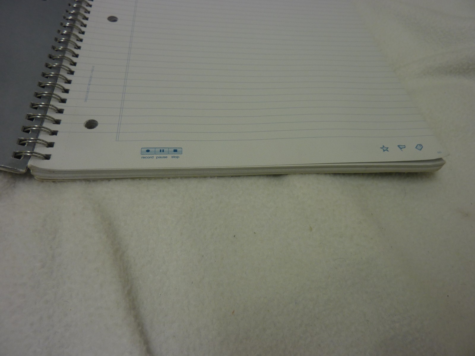 FOUR LIVESCRIBE NOTEBOOKS - COMPLETE PLUS ONE PARTIAL LIVESCRIBE NOTEBOOK