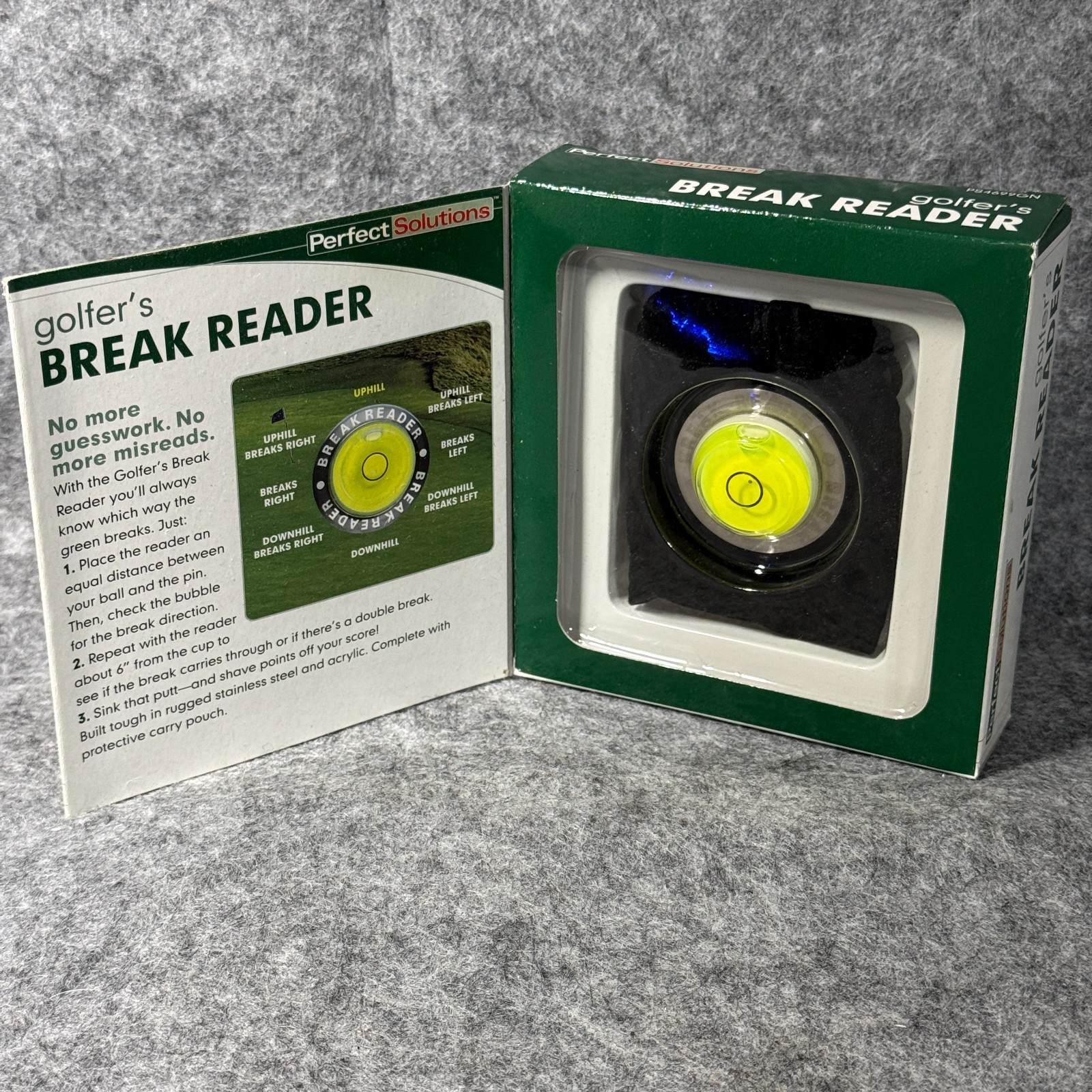 Golfer's Break Reader - Golf Green Slope Indicator