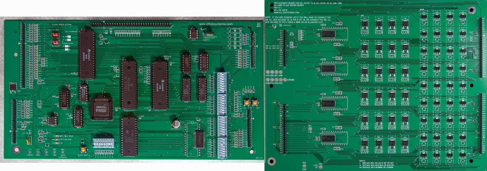 ALLTEK ULTIMATE MPU CPU AND LAMP LED DRIVER BOARD COMBO DISCOUNT PACKAGE!!