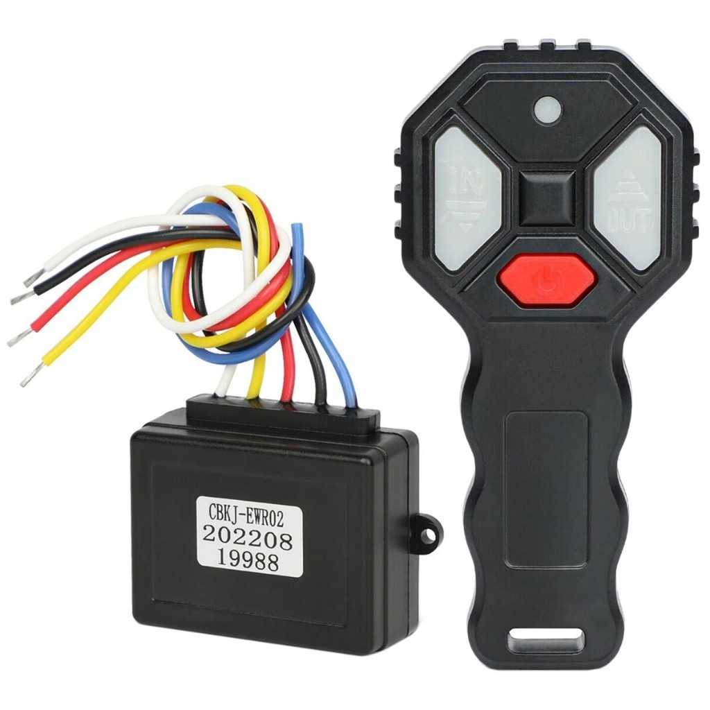 12V 150ft Winch Wireless Remote Control For 4x4 Offroad 2000lbs to 20000lbs
