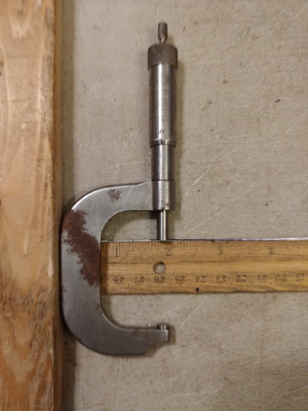 MILLERS FALLS MICROMETER 1 - 2 INCH