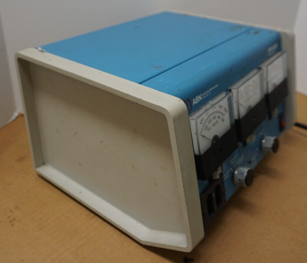 ABN American BioNuclear EPS-2000 Power Supply Powers On