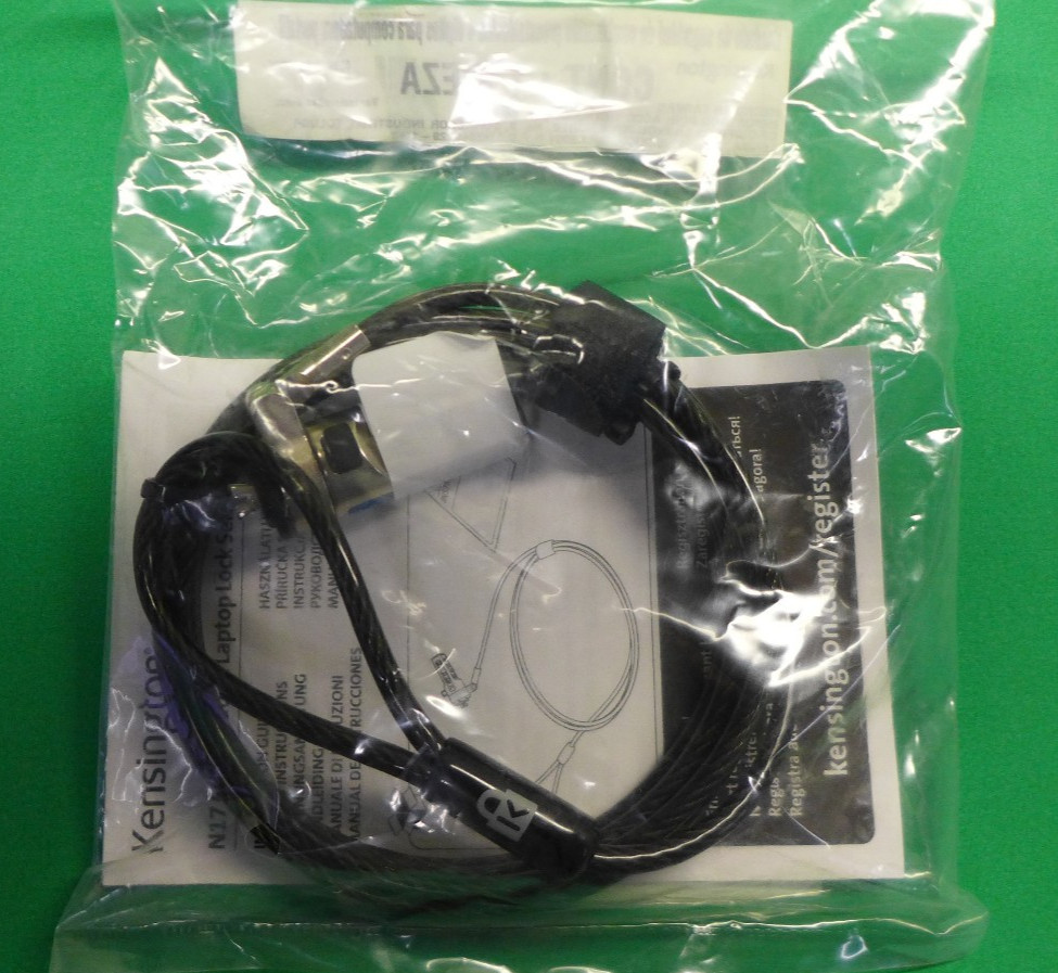 NEW Kensington N17 Combination Laptop Lock Serialized K67929WW