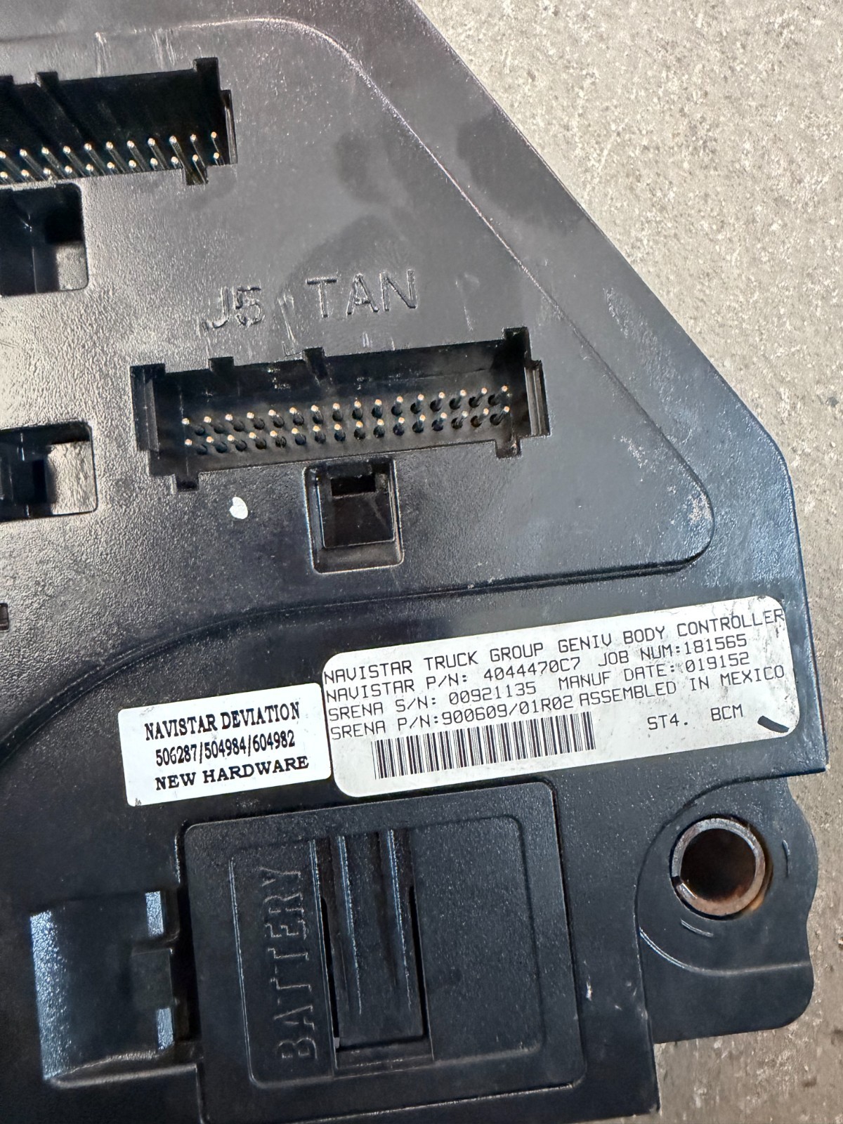 ✅OEM MODULE 2020 & + International Lt Electronic Body Controller 4044470C7 BCM ✅