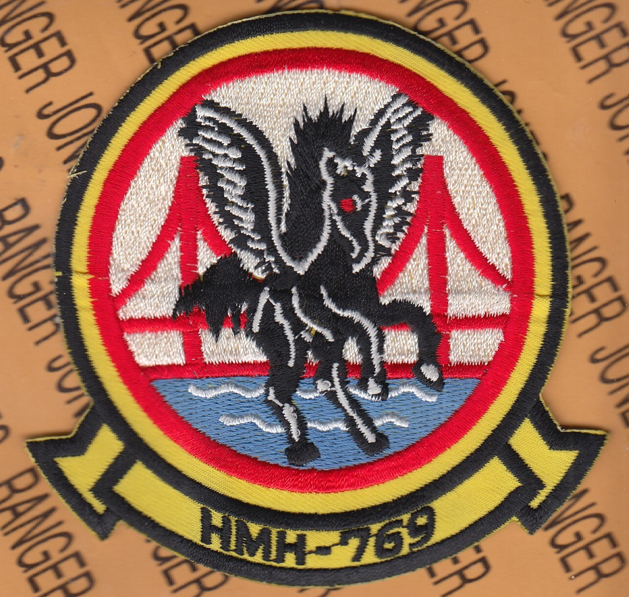 USMC Marine Corps Heavy Helicopter Squadron HMH-769 Aviation ~4" patch c/e