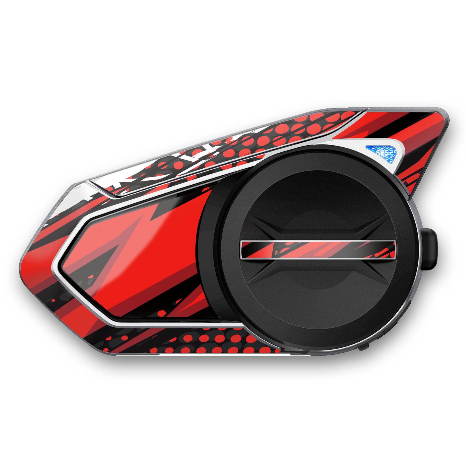 Red Stripe Device Surface Sticker For SENA 50S Intercom x1