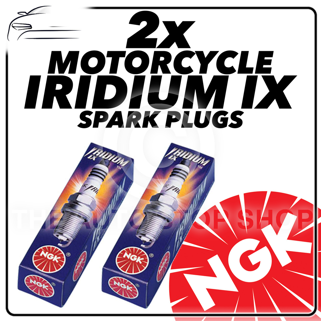 2x NGK Upgrade Iridium IX Spark Plugs for HONDA 500cc CX500 78->84 #6681