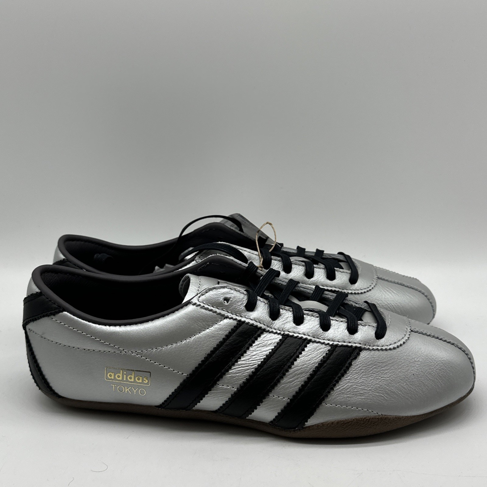 Adidas Originals Tokyo Silver Metallic Decon Women's 9.5 Core Black Gum JQ3024