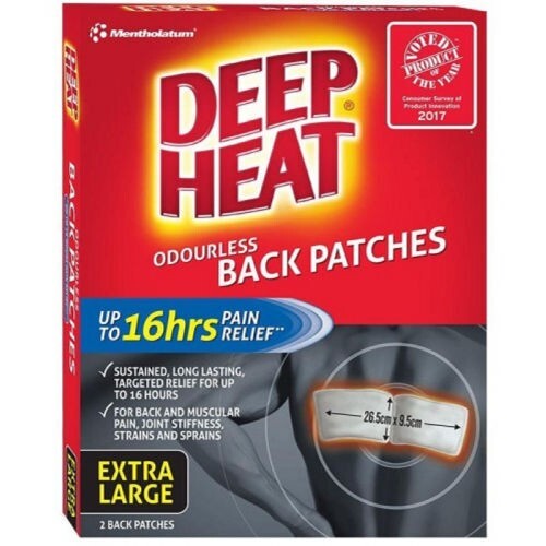 Deep Heat Back Patches Extra Large