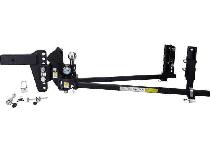 Weigh Safe TTHW6-2XL-SET TrueTow Weight Distribution Hitch 6" Drop 2" Shank 22K