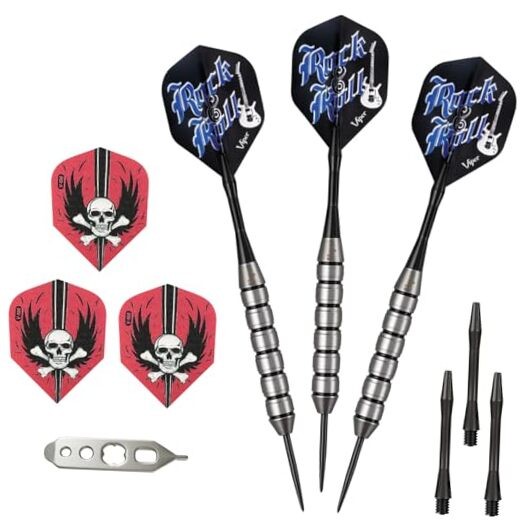 Underground Steel Tip Dart Set 23 Grams Rock and Roll