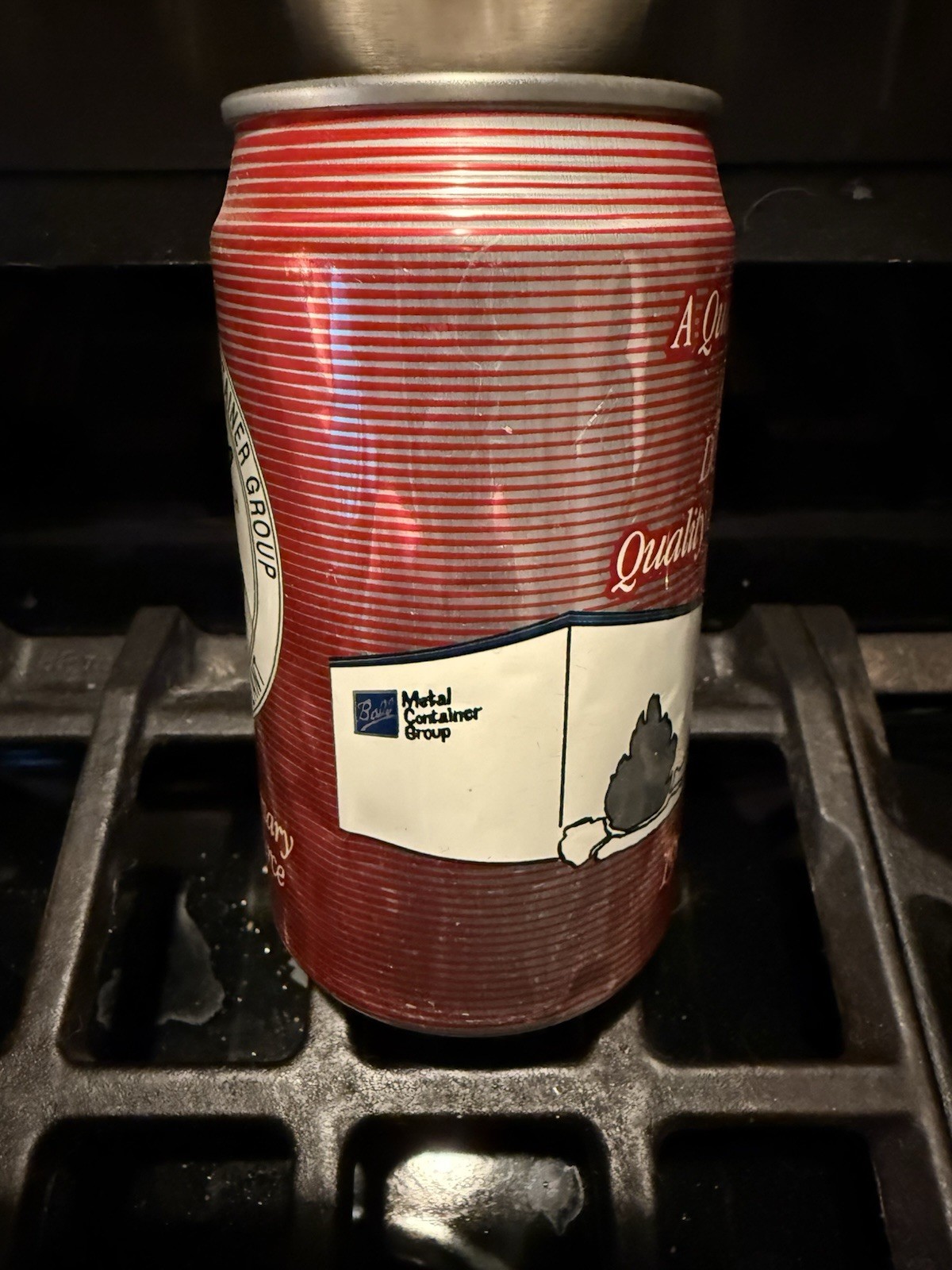 BALL CONTAINER 1987 Soda 🥤 Can Bank 🏦 All-ALUMINUM