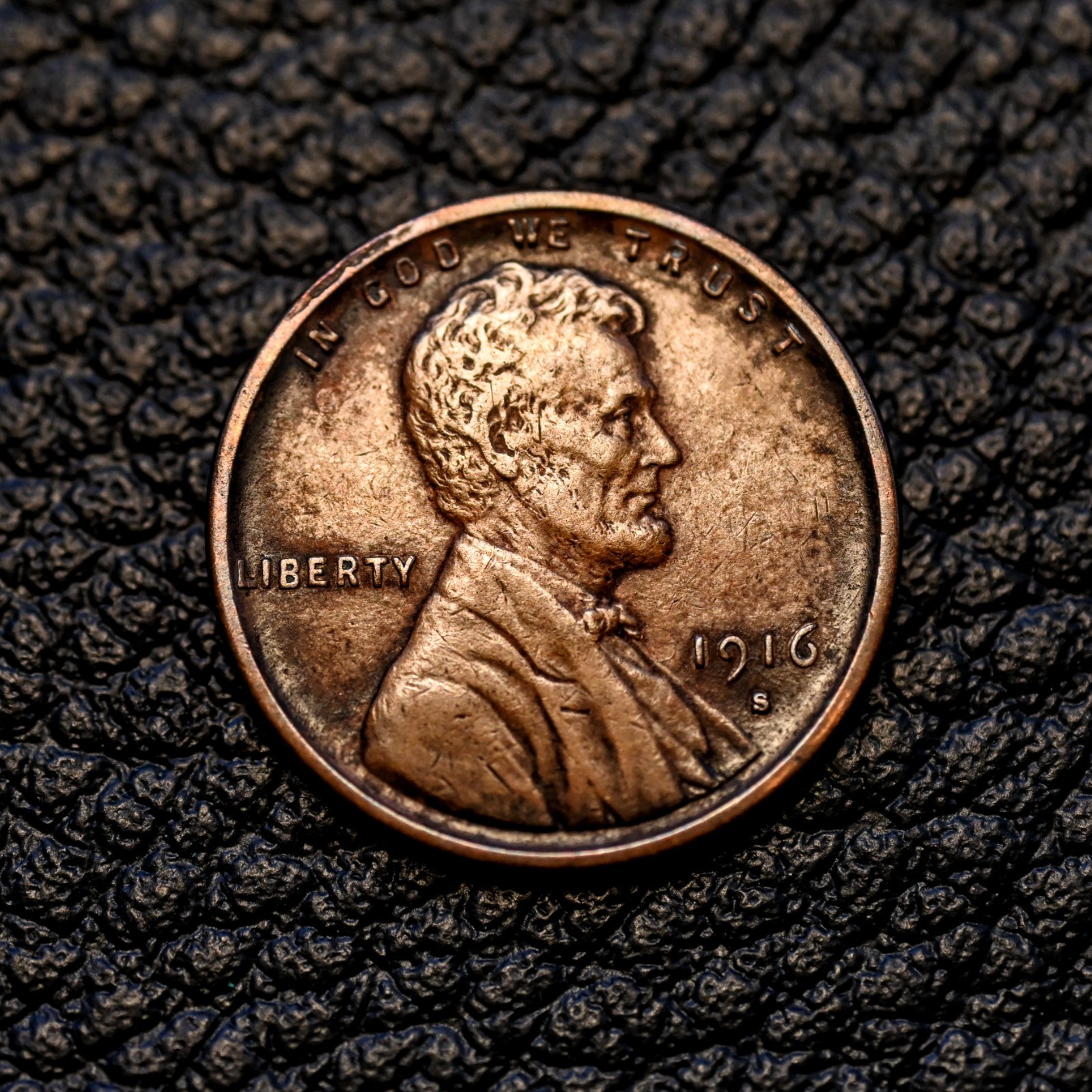 (ITM-7029) 1916-S Lincoln Cent ~ AU Condition ~ COMBINED SHIPPING!