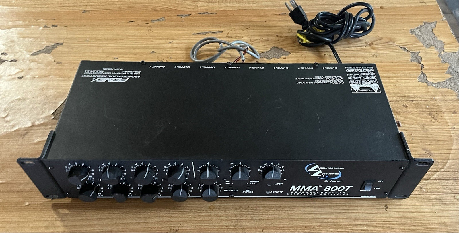 Peavey MMA 800T 8 Ch Modular Mixer / Preamp Modified