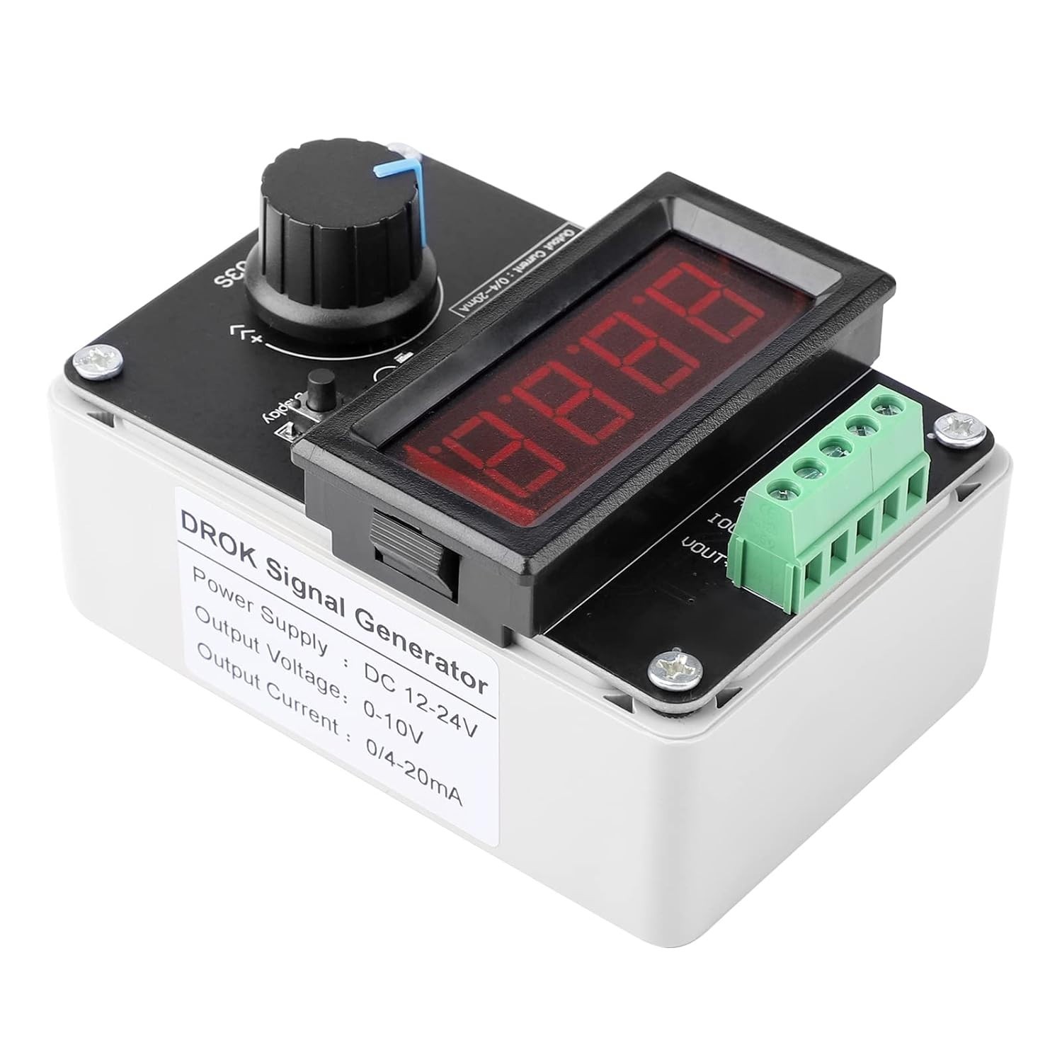 Dual Output Current & Voltage Signal Generator - Perfect for PLC & LED Testing