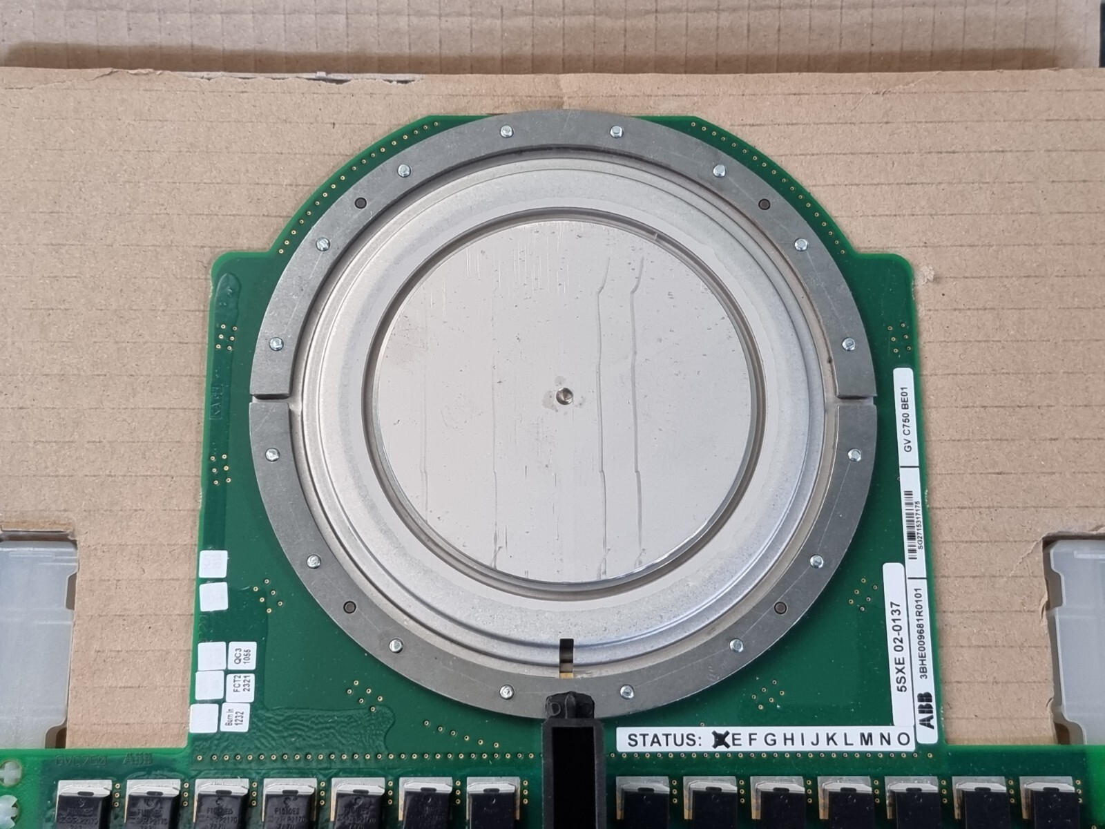 ABB 3BHE009681R0101 GVC750BE01 IGCT Module