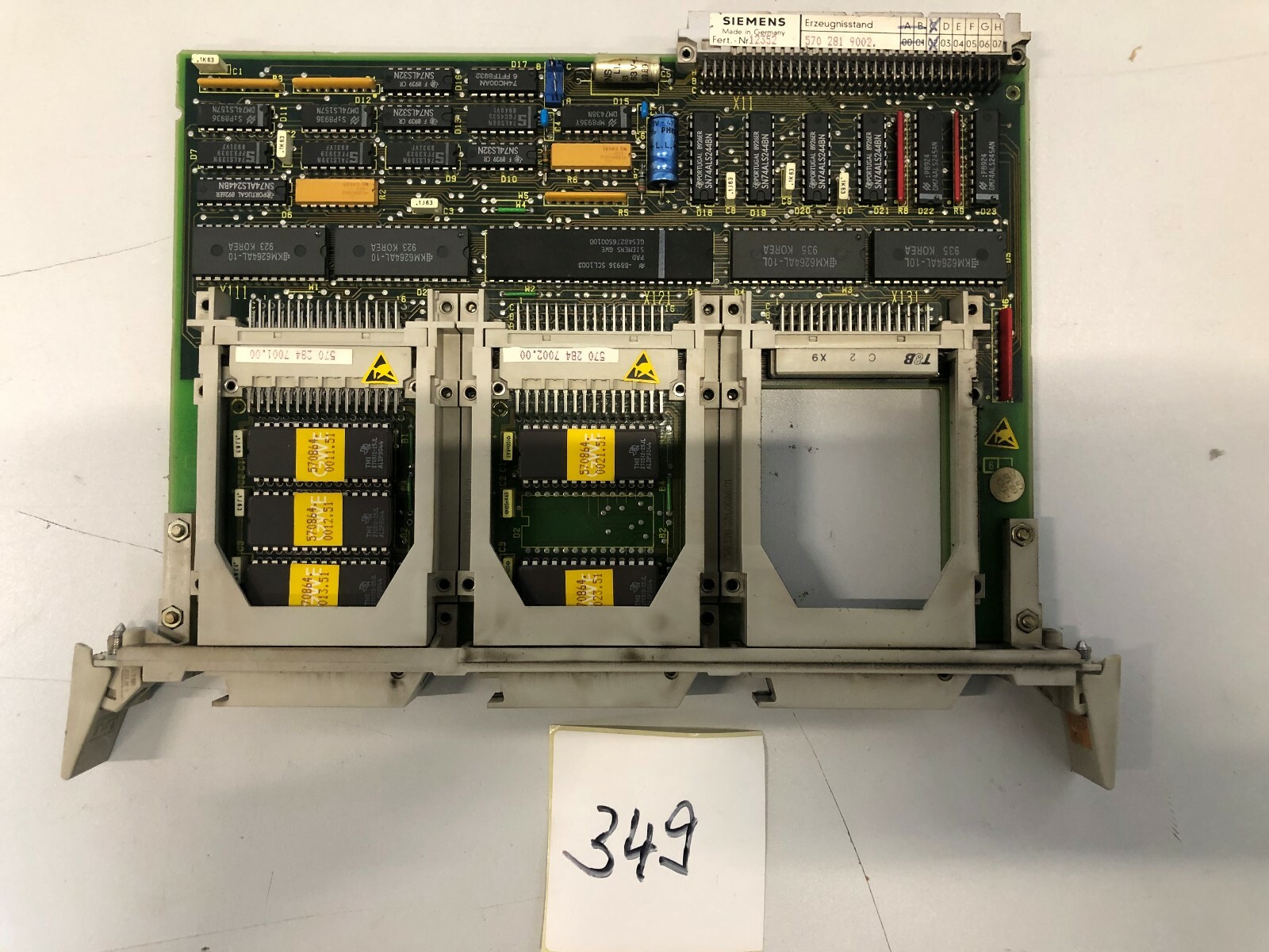 Siemens Sinumerik 800 Memory Module 6FX1128-1BB00 Basic