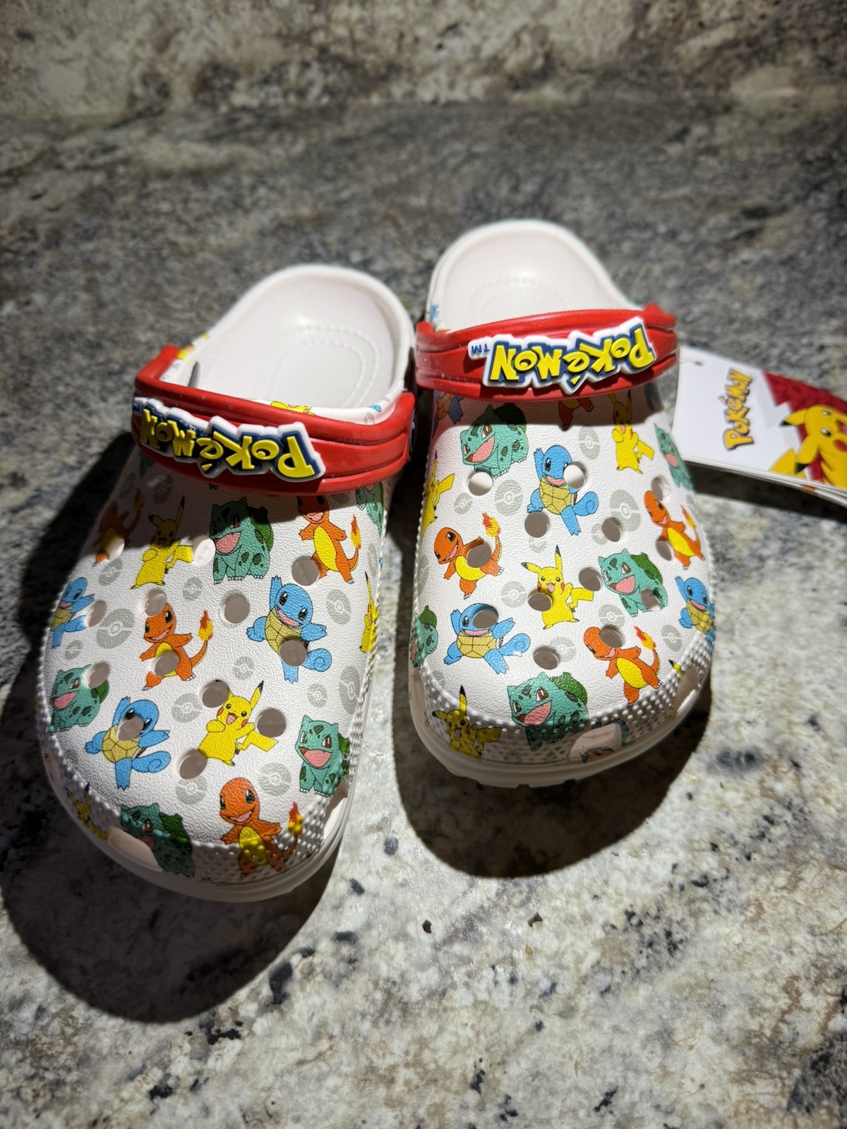 Pokémon Kids' Crocs: Size J1 Comfort Meets Adventure!- LIMITED EDITION